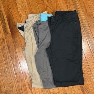 Birddogs chinos (Lot 3) 32x34